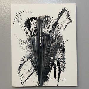 8x10 acrylic abstract canvas wall art paint